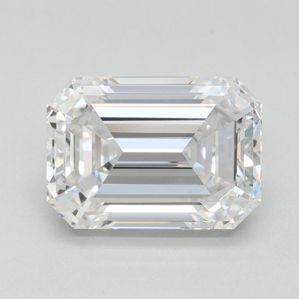 2.08ct Emerald D VVS1 Lab Created Diamond