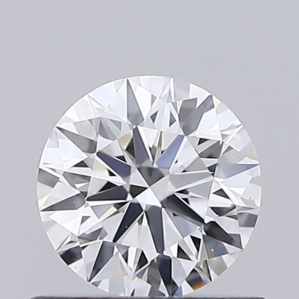 0.53ct Round D VVS2 Lab Created Diamond