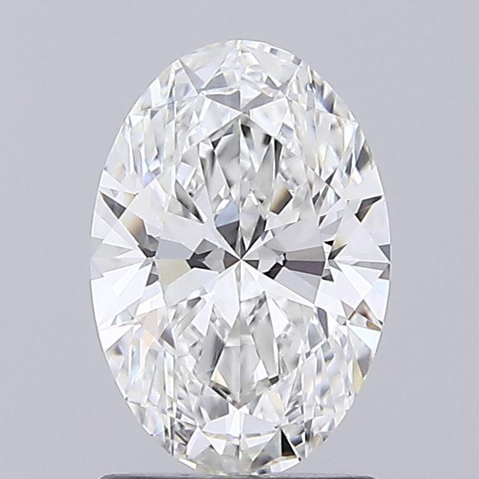1.51ct Oval E VVS2 Lab Created Diamond
