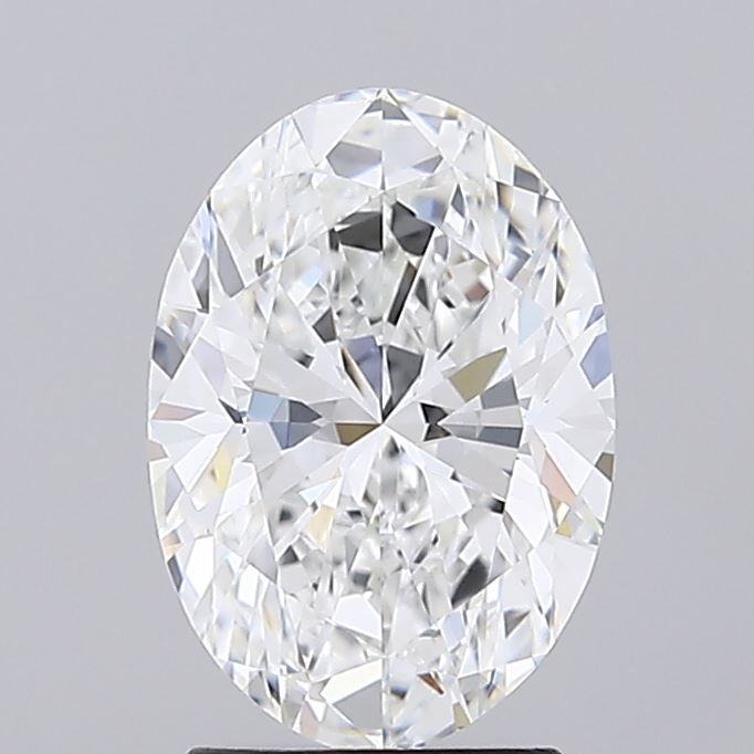 2.5ct Oval E IF Lab Created Diamond