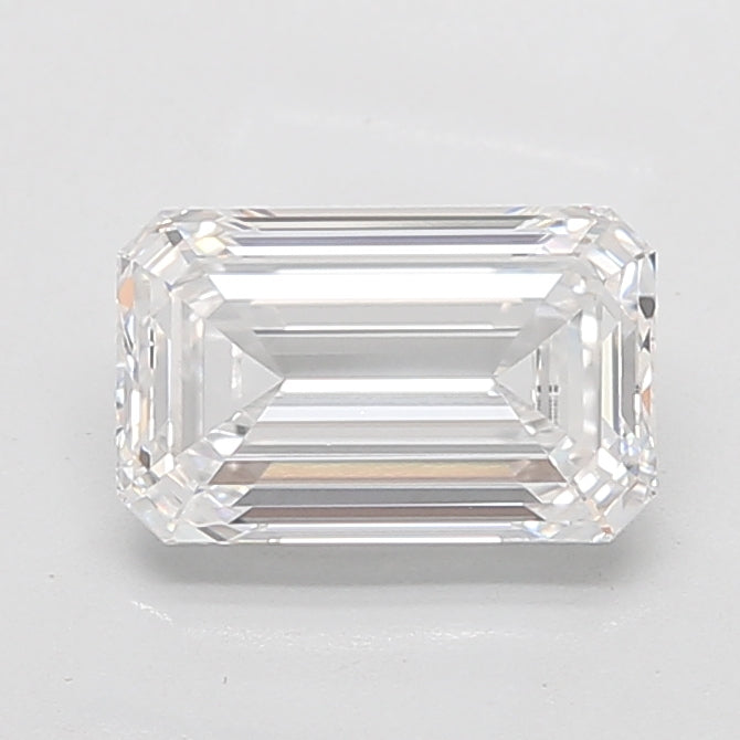 3.33ct Emerald D IF Lab Created Diamond