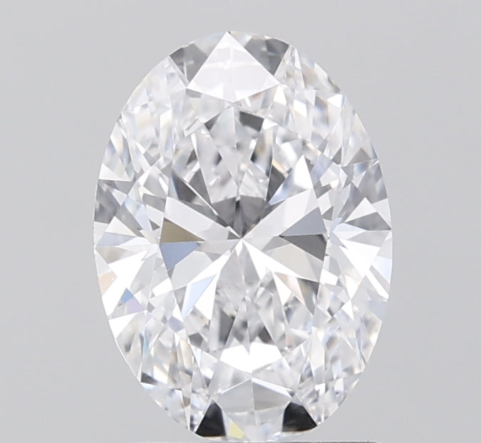 1.59ct Oval D VVS2 Lab Created Diamond