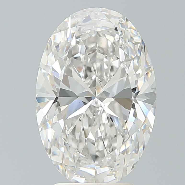 4.16ct Oval G VS2 Lab Created Diamond
