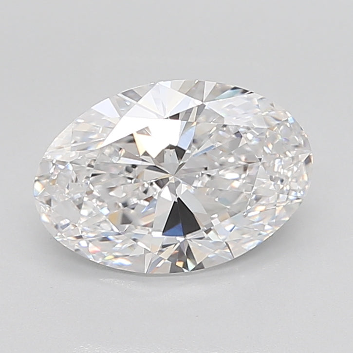 3.7ct Oval D VVS2 Lab Created Diamond