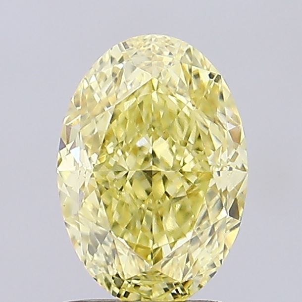 1.66ct Oval VVS2 Lab Created Diamond