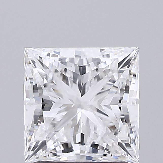 1.53ct Princess D VVS1 Lab Created Diamond