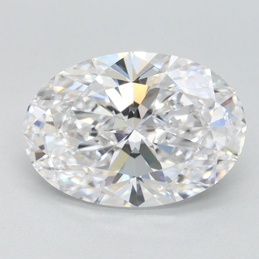 2.27ct Oval D VVS1 Lab Created Diamond