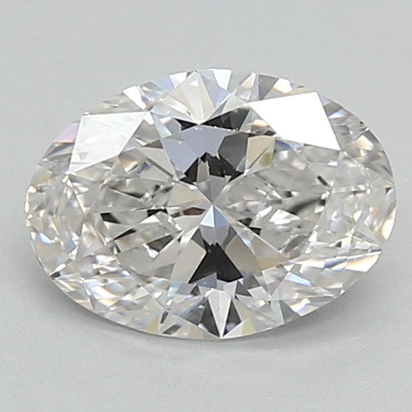 0.95ct Oval F VVS2 Lab Created Diamond