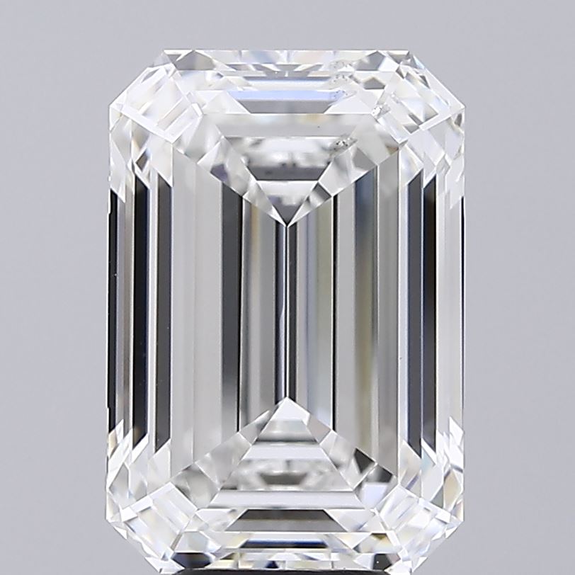 6.99ct Emerald F VS2 Lab Created Diamond
