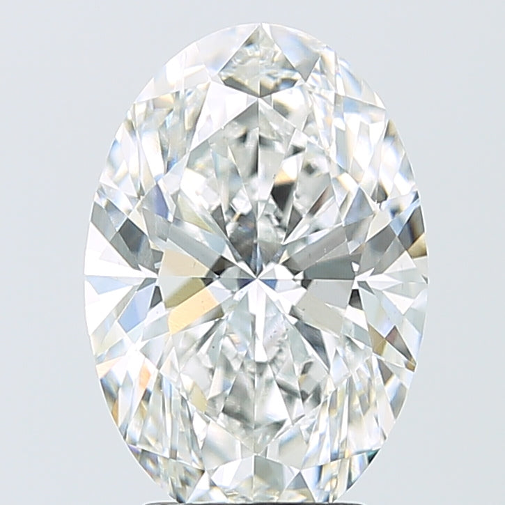 4.02ct Oval E VS2 Lab Created Diamond