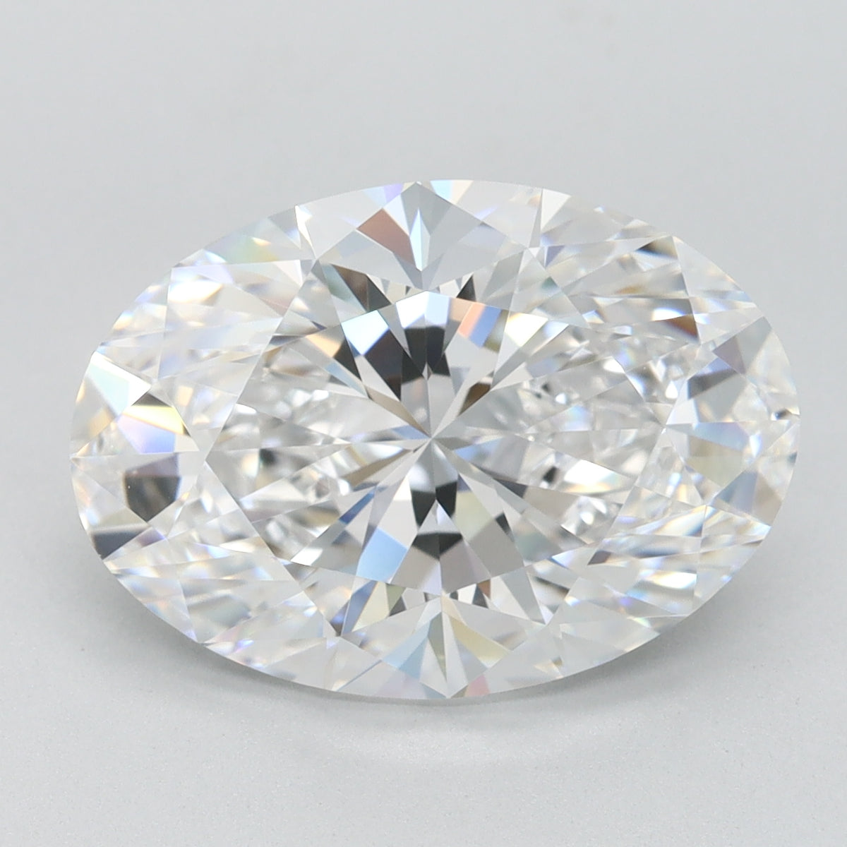 4.57ct Oval D VVS1 Lab Created Diamond