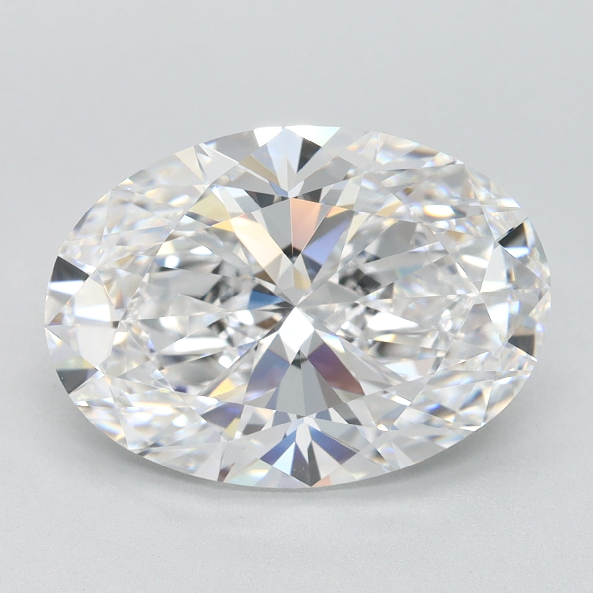 4.28ct Oval D VVS1 Lab Created Diamond