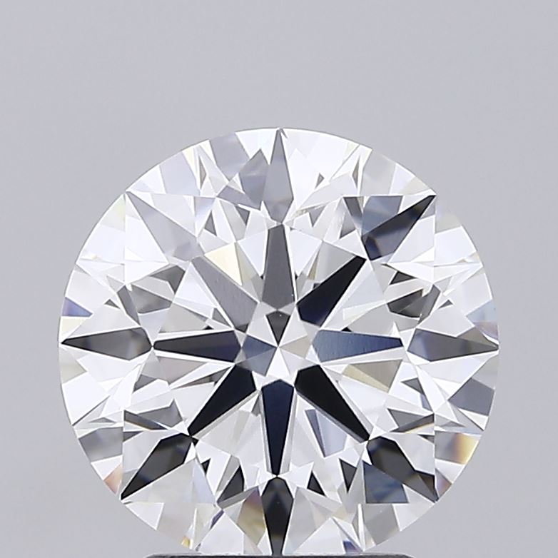 3.04ct Round F VVS2 Lab Created Diamond