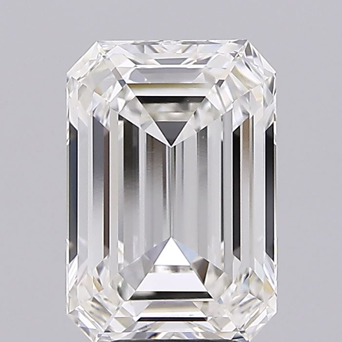 5.05ct Emerald G VVS2 Lab Created Diamond
