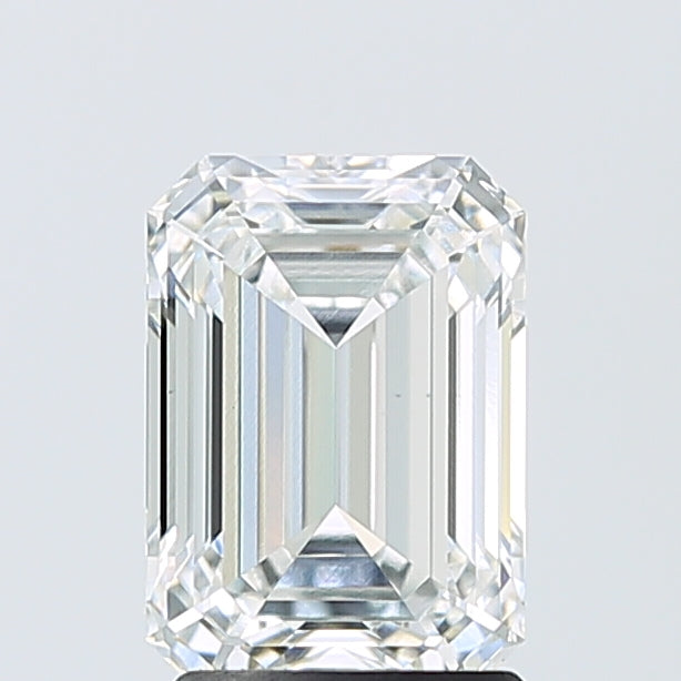2.1ct Emerald E VVS2 Lab Created Diamond