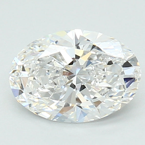 0.97ct Oval D VS2 Lab Created Diamond