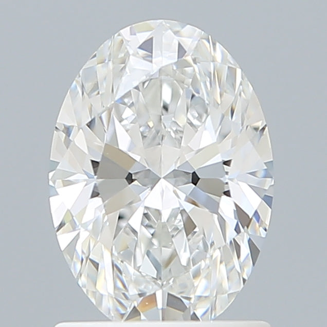 1.32ct Oval E VVS2 Lab Created Diamond