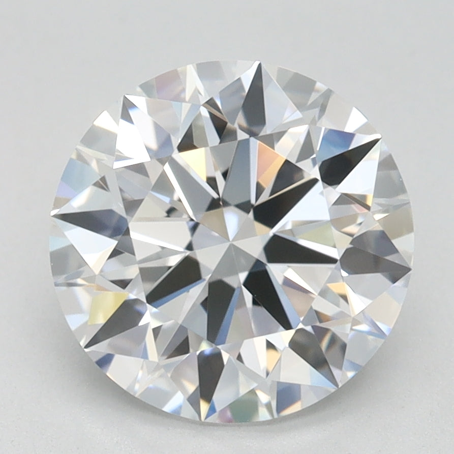 2.23ct Round D IF Lab Created Diamond