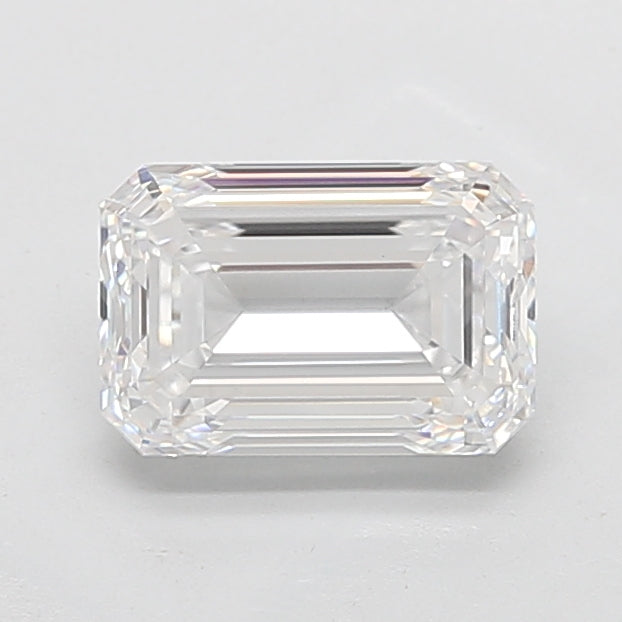 3ct Emerald D VVS2 Lab Created Diamond