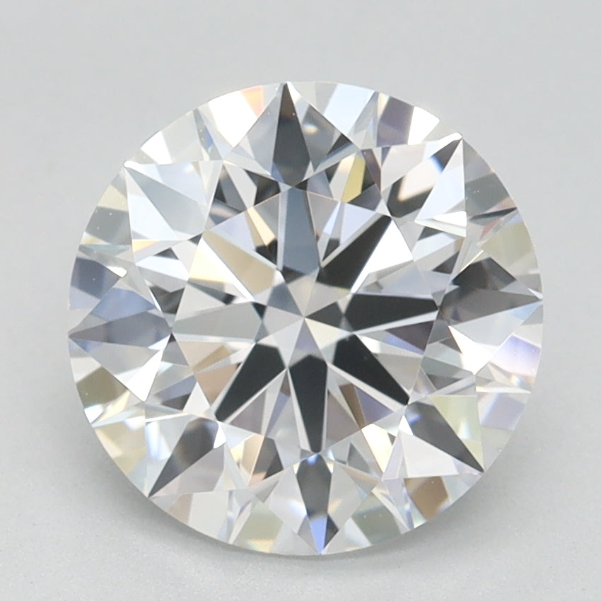 1.87ct Round D IF Lab Created Diamond