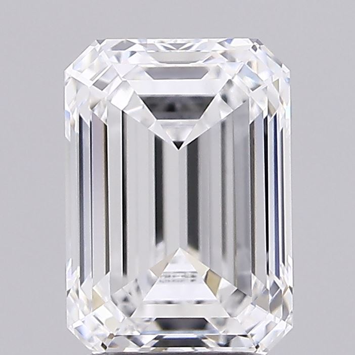 2.59ct Emerald D VVS1 Lab Created Diamond