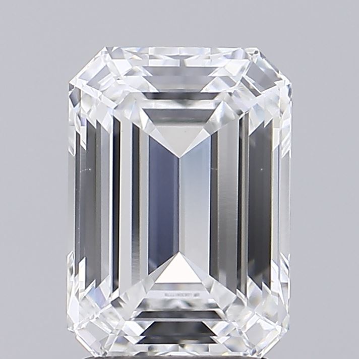 2.09ct Emerald E VVS2 Lab Created Diamond