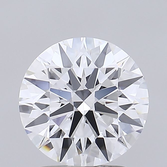 2.23ct Round D VVS2 Lab Created Diamond
