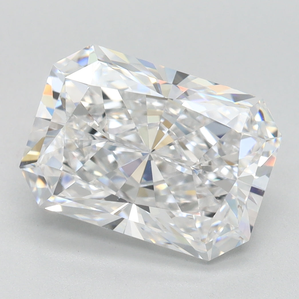 3.04ct Radiant D VVS1 Lab Created Diamond