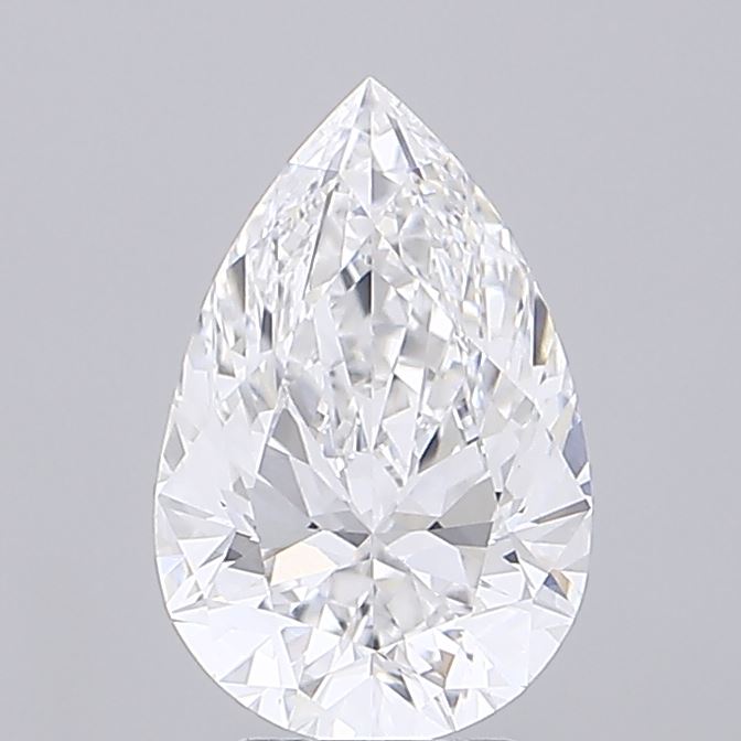 3.7ct Pear E VVS2 Lab Created Diamond