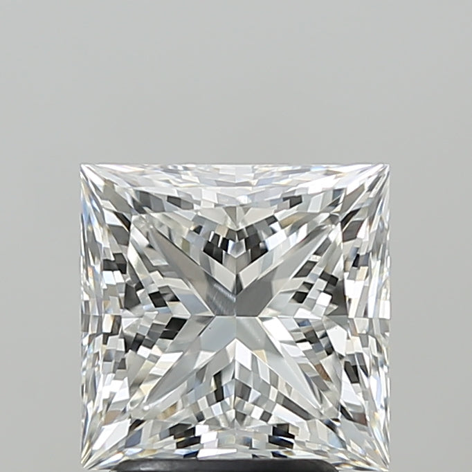 3.09ct Princess F VVS2 Lab Created Diamond