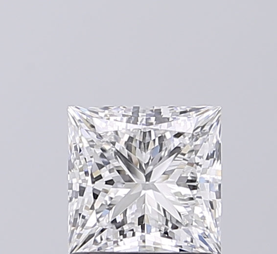 1.02ct Princess D IF Lab Created Diamond