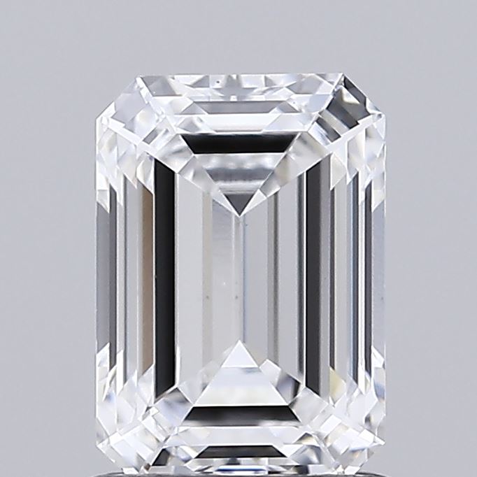 1.09ct Emerald D VS2 Lab Created Diamond