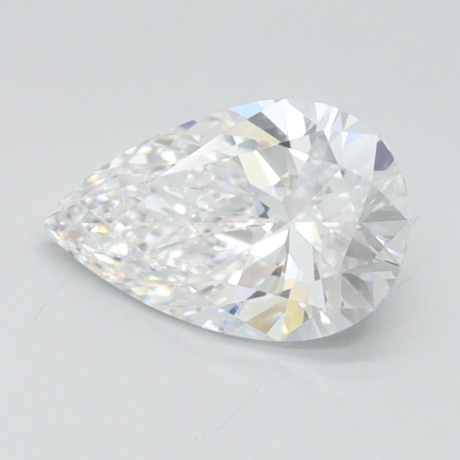1.02ct Pear D VVS1 Lab Created Diamond