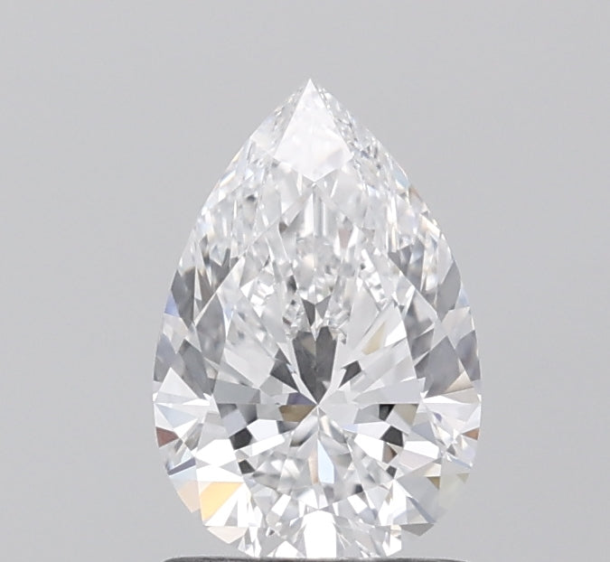 1.08ct Pear D VVS2 Lab Created Diamond