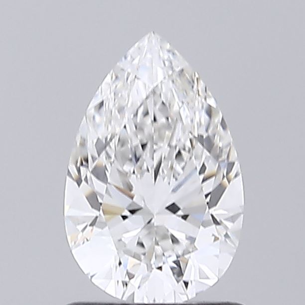 1.05ct Pear F VVS2 Lab Created Diamond