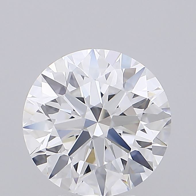 2.55ct Round D VVS1 Lab Created Diamond