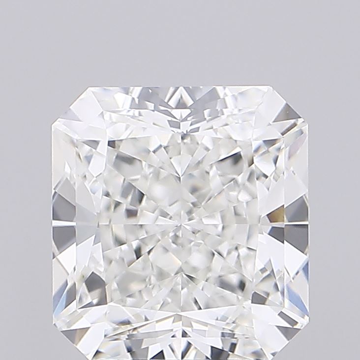 3.57ct Radiant F VVS2 Lab Created Diamond