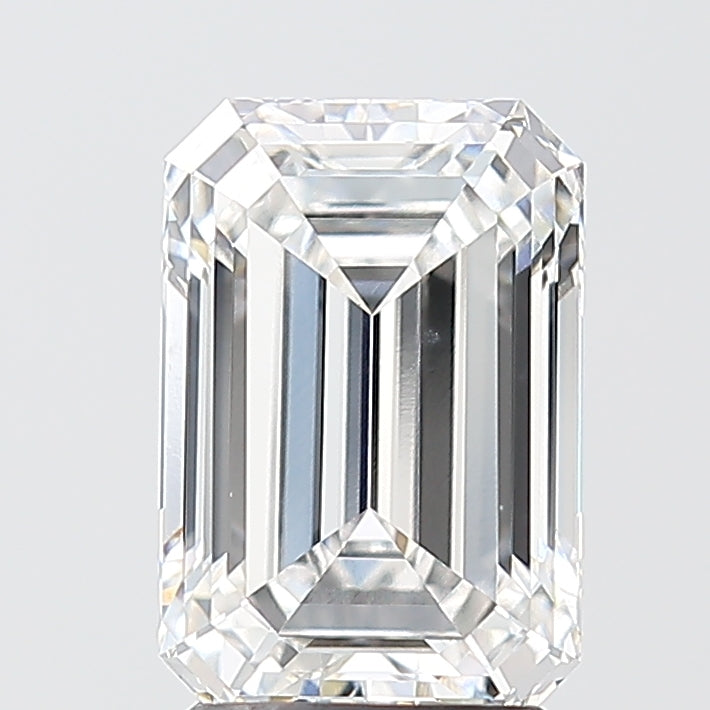 2.54ct Emerald D VS1 Lab Created Diamond