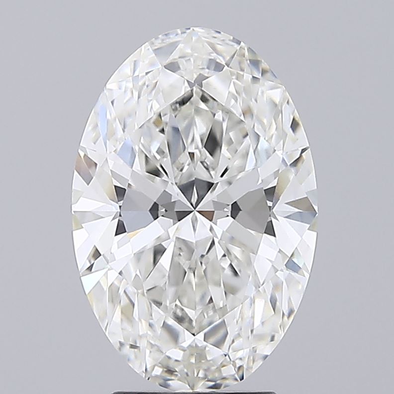 4.03ct Oval F VVS1 Lab Created Diamond