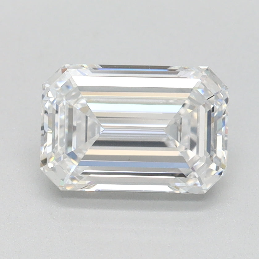 1.06ct Emerald D IF Lab Created Diamond