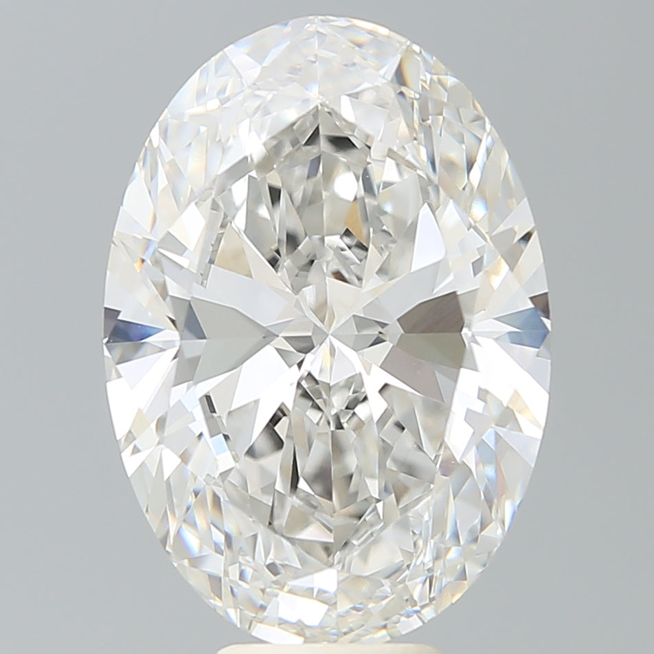 8.62ct Oval G VVS2 Lab Created Diamond