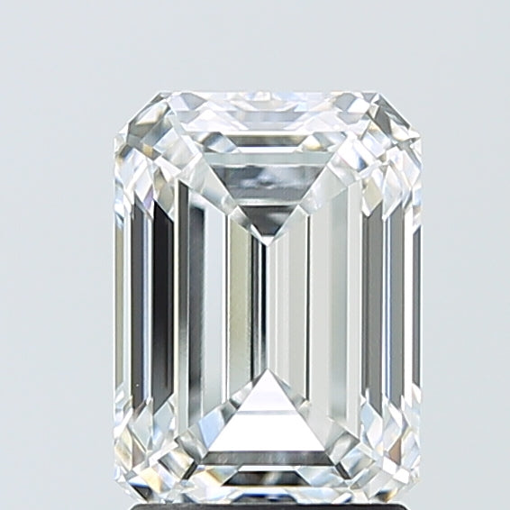 2.09ct Emerald E VVS2 Lab Created Diamond