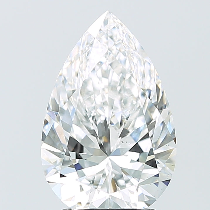 3.02ct Pear D VS2 Lab Created Diamond