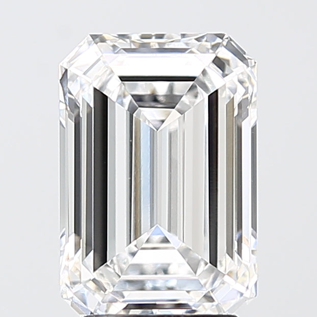 3.05ct Emerald D VVS2 Lab Created Diamond