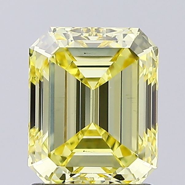1.41ct Emerald VS1 Lab Created Diamond