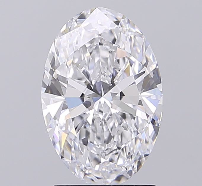 2.02ct Oval D VVS2 Lab Created Diamond