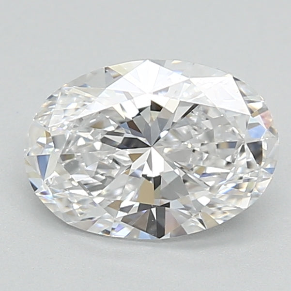 0.97ct Oval D VVS2 Lab Created Diamond
