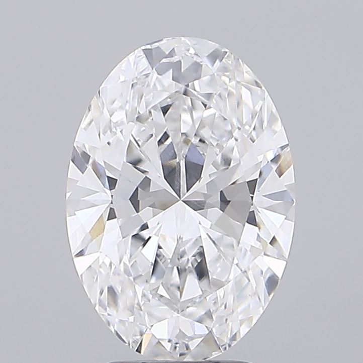 3.92ct Oval D VS1 Lab Created Diamond
