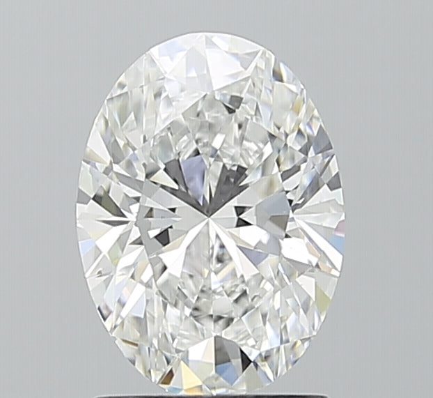1.55ct Oval E VVS2 Lab Created Diamond