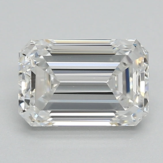 0.95ct Emerald D VVS1 Lab Created Diamond